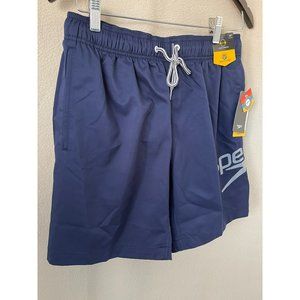 Speedo Navy Blue Swim Trunks / Shorts - Medium